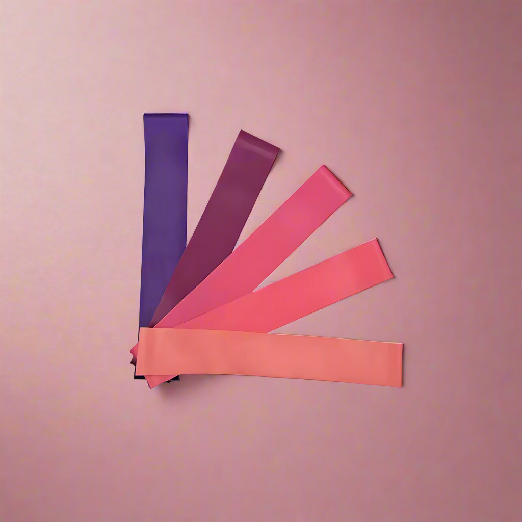 Physio Resistance Bands - 5 Different Strengths