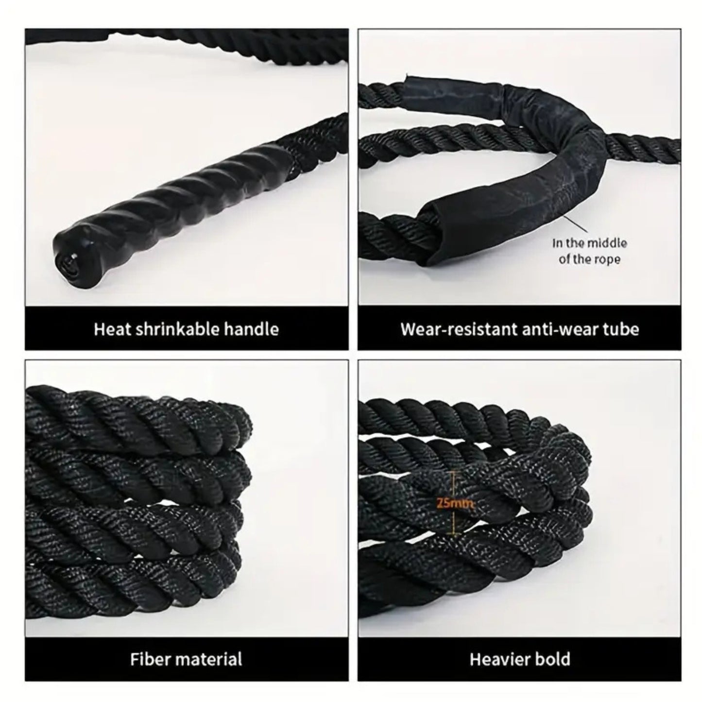 Heavy Rope Skipping Rope Features