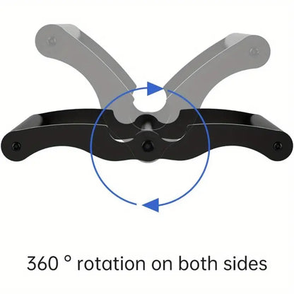 Landmine row handle
