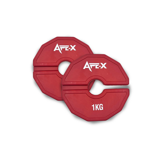 Add on weights for dumbbells 1kg  pair
