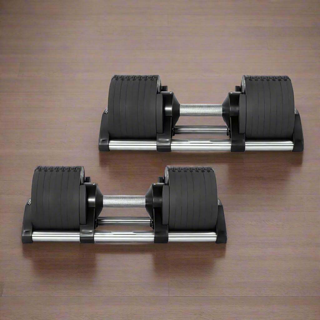 Adjustable dumbbells 40kg pair