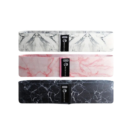 Exercise bands pilates set of three