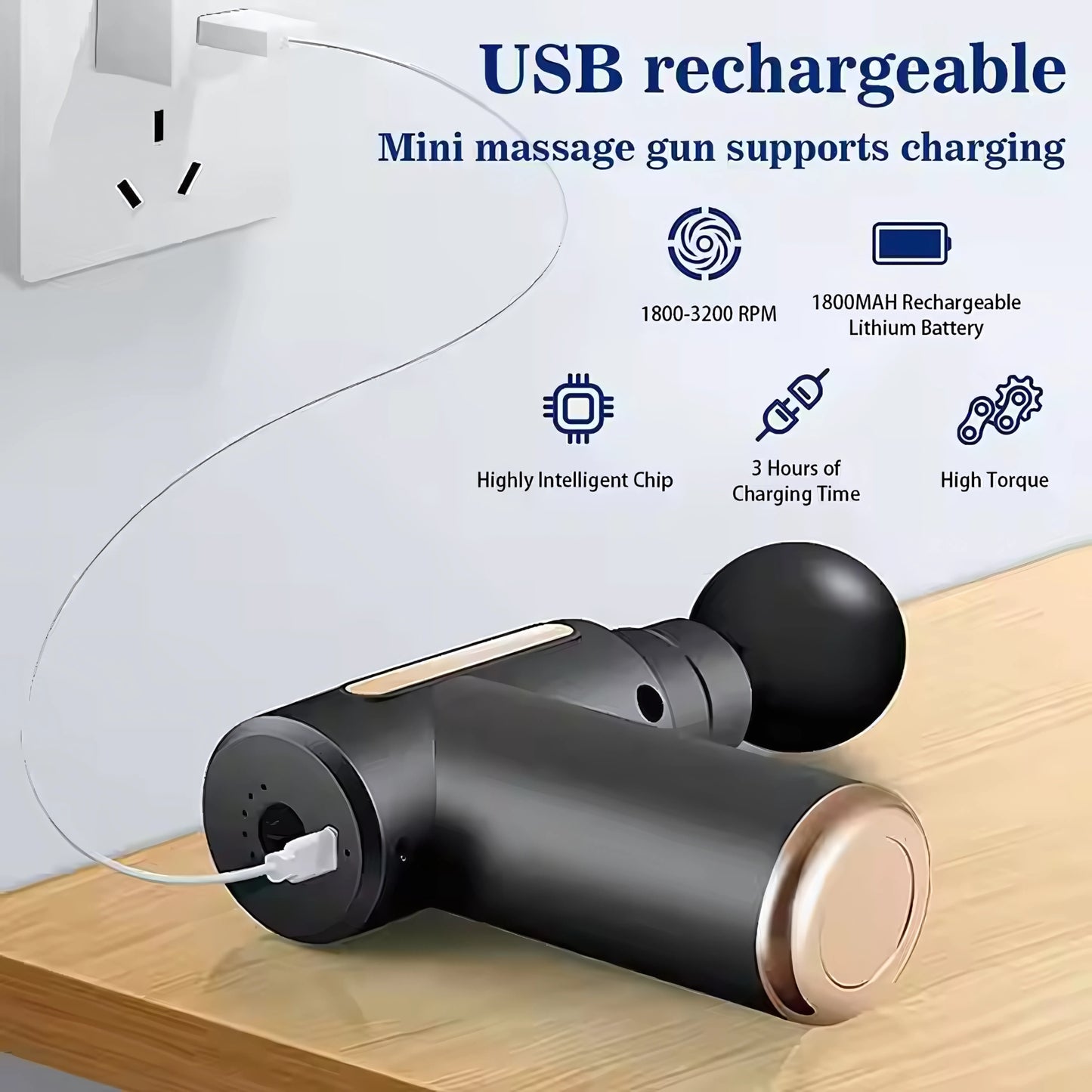 Miniature Massage Gun Charging