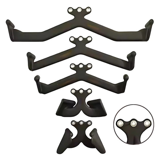 Set of different MAG grip attachments