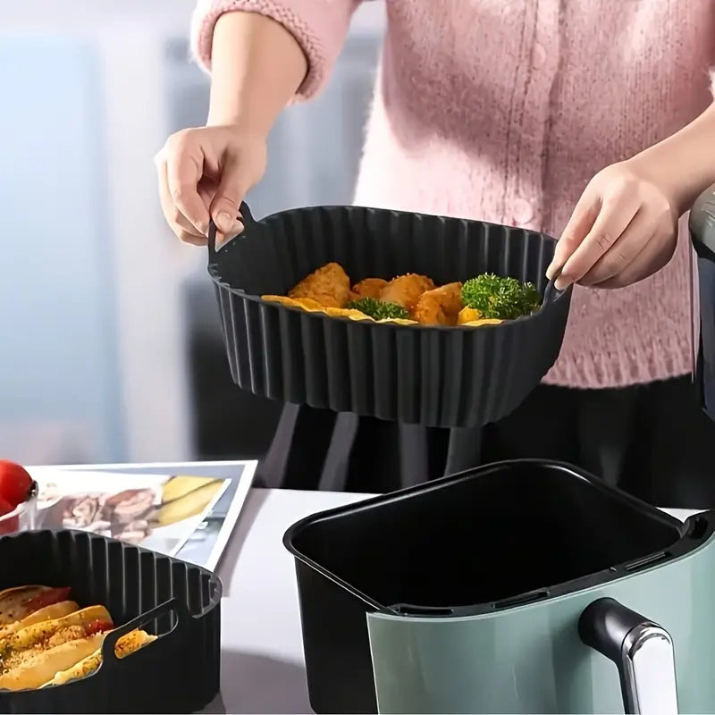 Square Air Fryer Liner Meal