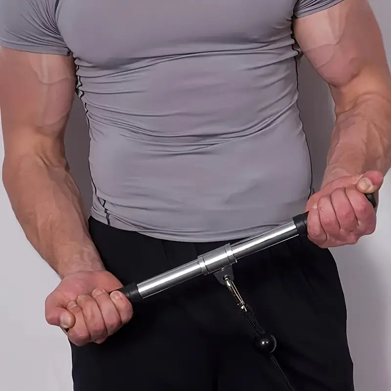 Straight bar cable attachment lifestyle